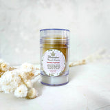Essential Freshness deodorant. Natural deodorant with shea butter, tea tree oil, lemon oil, and beewax. Monarchess Natural Luxuries skincare products. Monarchess, Amman, Jordan