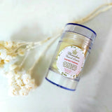 Essential Freshness deodorant. Natural deodorant with shea butter, tea tree oil, lemon oil, and beewax. Monarchess Natural Luxuries skincare products. Monarchess, Amman, Jordan