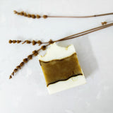 Perfect Matcha Soap. Moisturizing natural soap with shea butter and matcha tea powder. Monarchess Natural Luxuries skin care products. Monarchess, Amman, Jordan