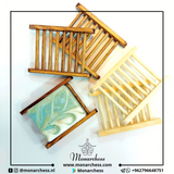 Wooden Handmade Soap Holder. Monarchess Natural Luxuries skincare products. monarchess, Irbid, Amman, Jordan