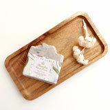 Clay Charm Soap. Moisturizing natural soap with shea butter, Dead Sea mud, and Moroccan Akr Fassi. Monarchess Natural Luxuries skincare products. Monarchess, Amman, Irbid, Jordan